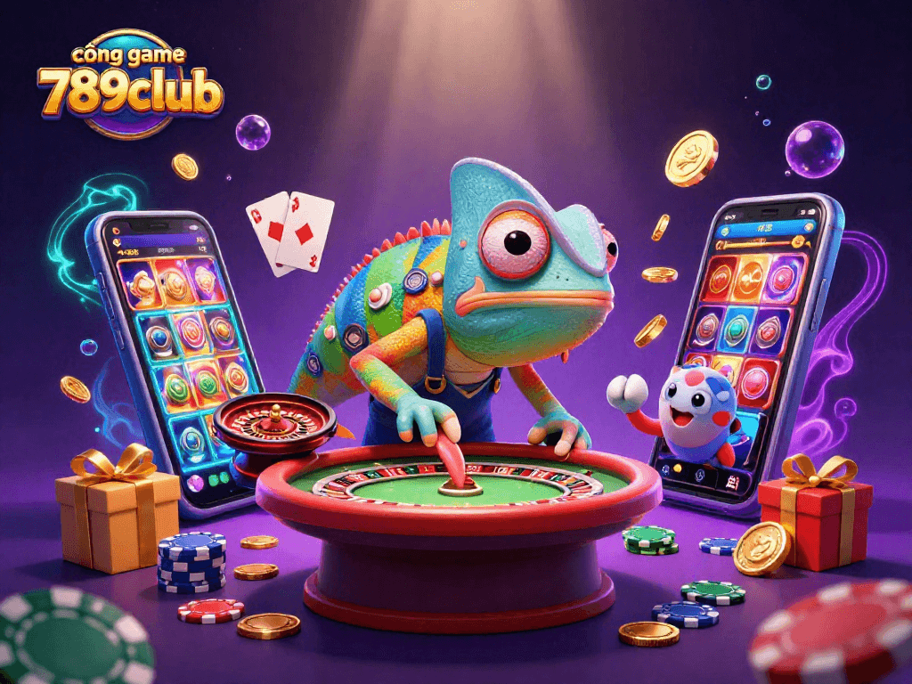 Win big at cổng game 789club with an engaging, colorful 3D casino experience
