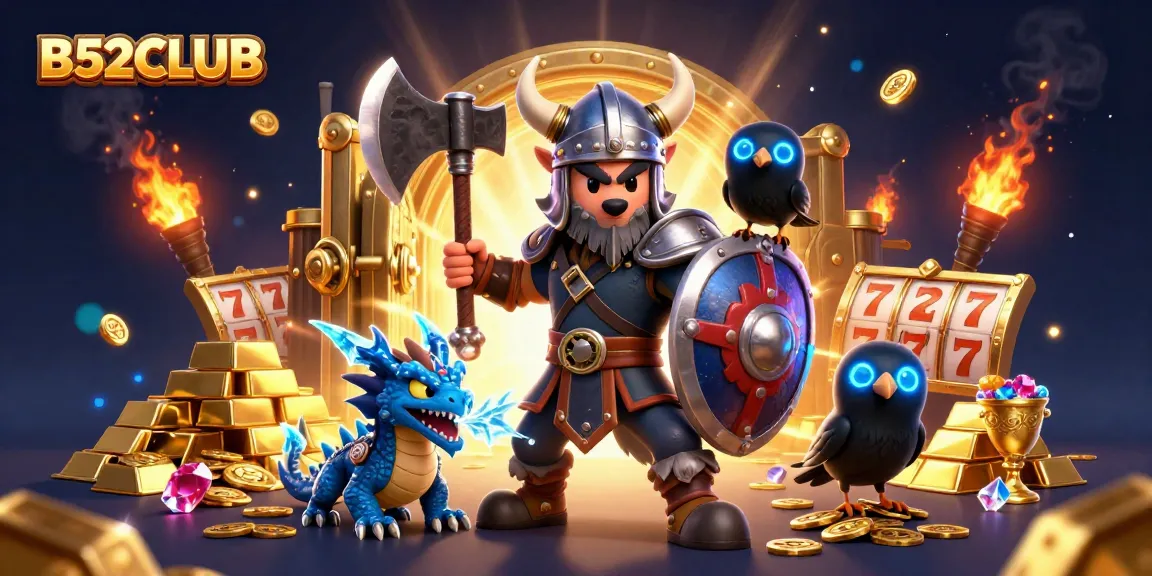 Join the action at B52CLUB with dynamic slots and treasures featuring epic characters.