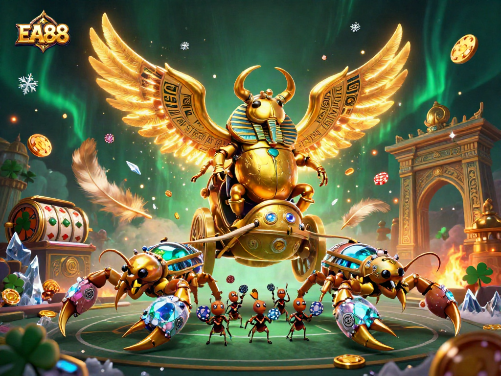 Win big with EA88 at the dynamic casino with colorful elements and a thrilling atmosphere.