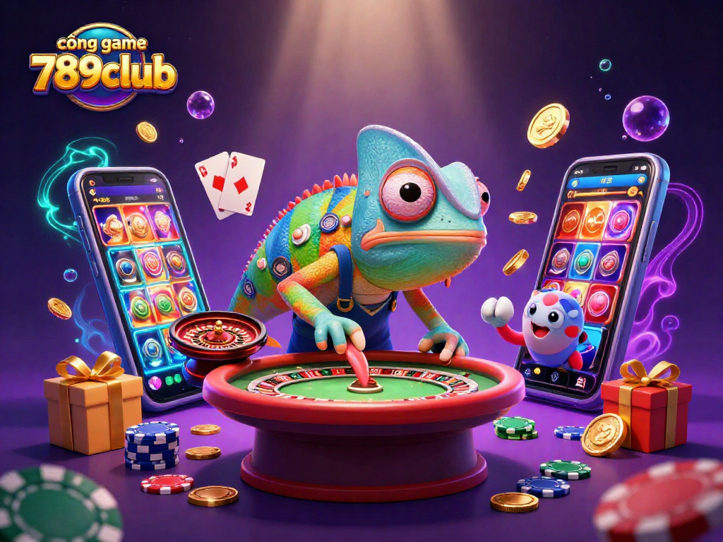 Win big at cổng game 789club with an engaging, colorful 3D casino experience