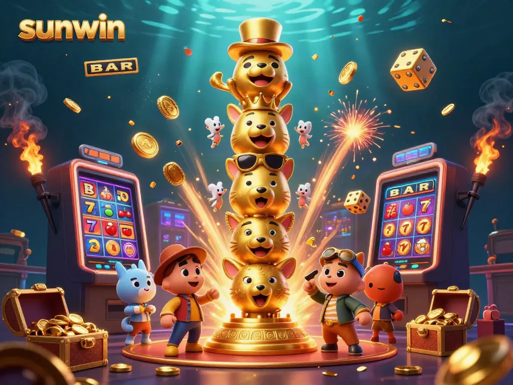 Play exciting games at sunwin with lively casino elements exploding with jackpots and fun.