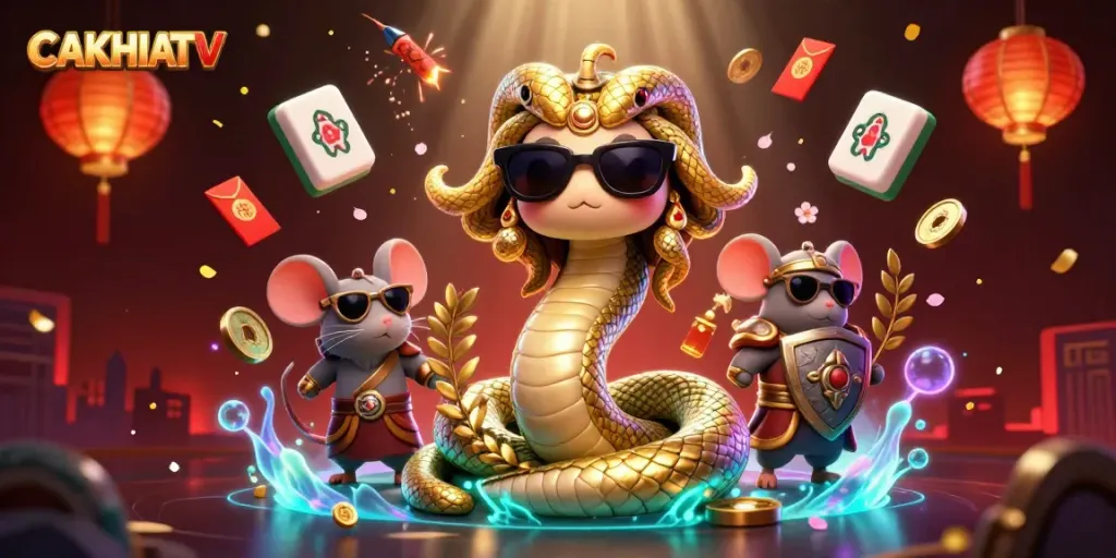 CAKHIATV mang đến không gian thể thao sôi động với Medusa và chiến binh chuột.