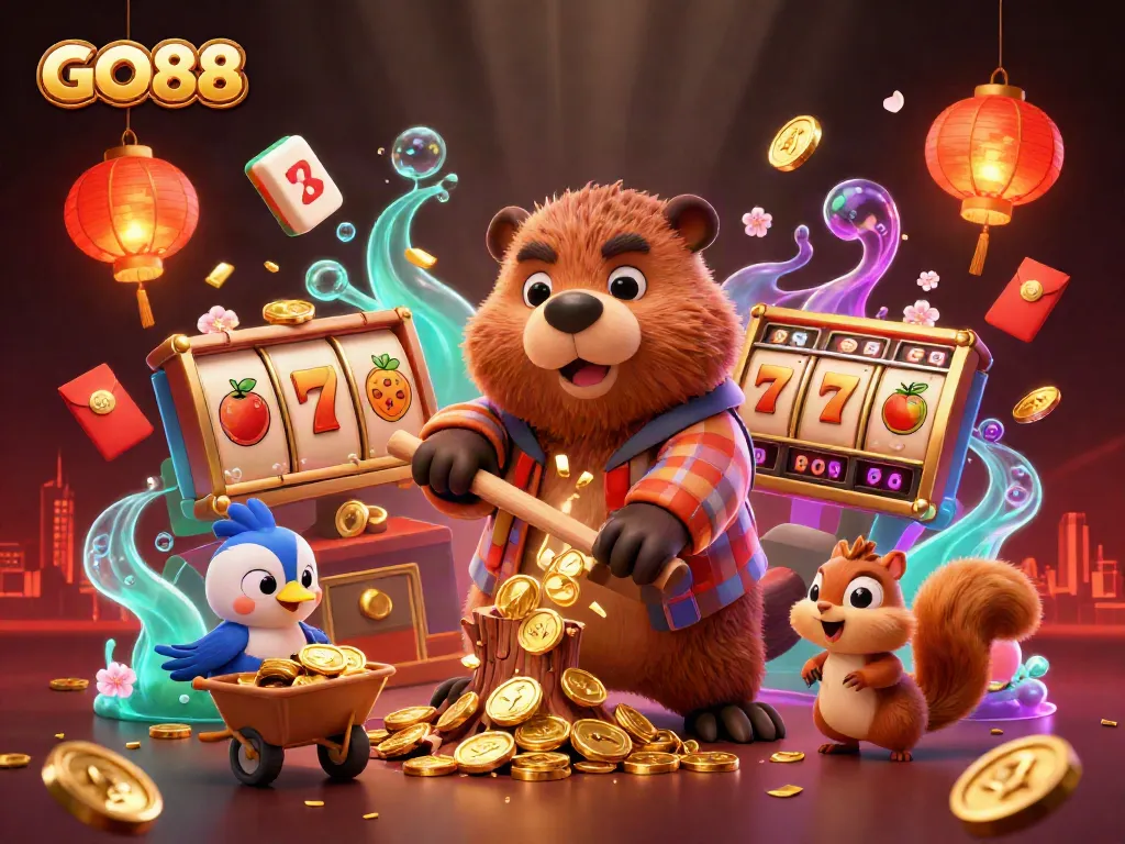 Earn big with GO88's exciting slots experience featuring vibrant graphics and dynamic action