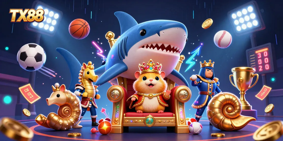 Engage with TX88 for thrilling sports betting action amidst vibrant casino visuals.