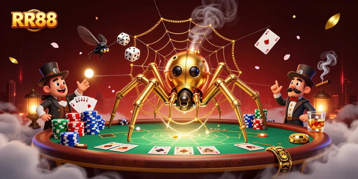 Engage with RR88's immersive steampunk casino world while enjoying poker thrills and majestic visuals.