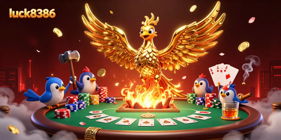 Experience thrilling gaming action at luck8386 with majestic characters and rich casino elements.