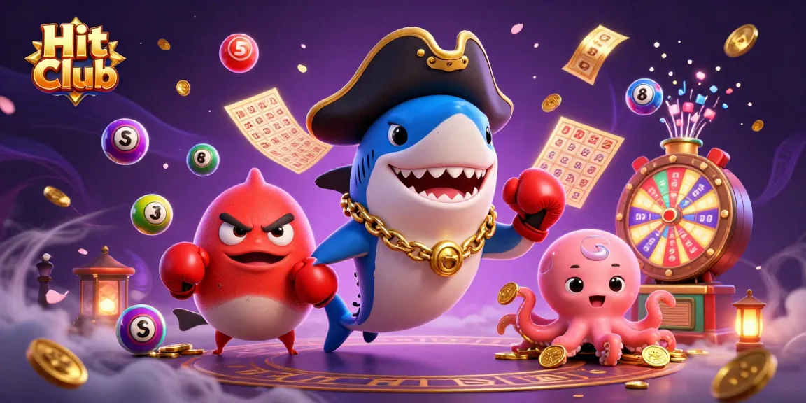 Experience exciting gaming adventures at Hit Club with thrilling characters and dynamic casino elements.
