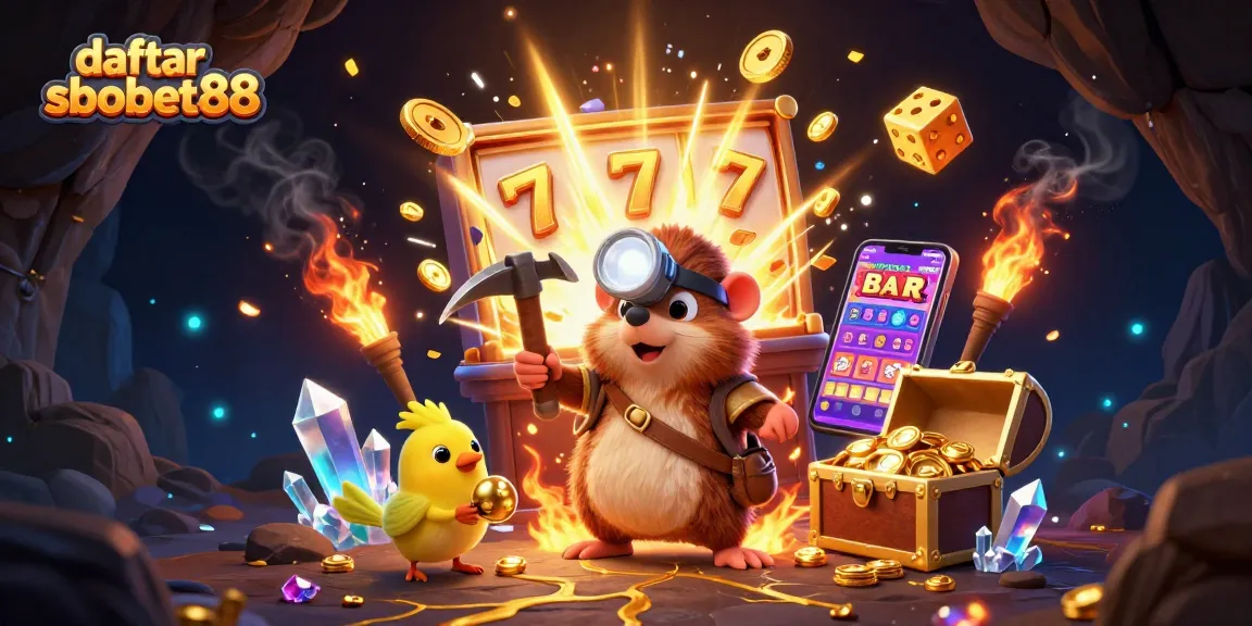 Spin and win big with daftar sbobet88 in this vibrant 3D casino scene brimming with excitement.