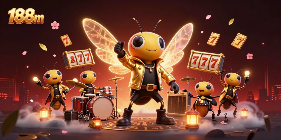 Experience exciting gameplay at 188m with a thrilling jackpot scene featuring vibrant 3D characters.