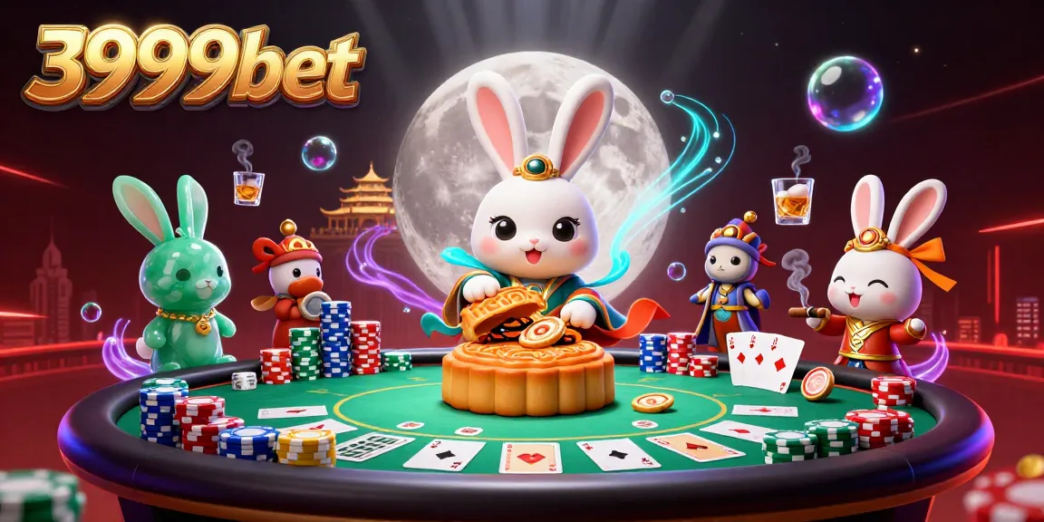Join the fun at 3999bet with 3D characters playing and winning at an exciting casino.