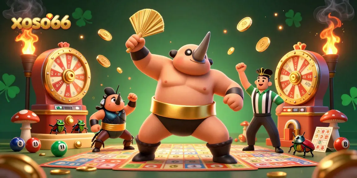 Engage with excitement at xoso66 as the lottery championship unfolds with a sumo beetle champion